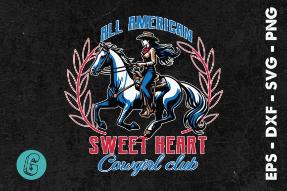 All American Cowgirl 4th of July SVG Review