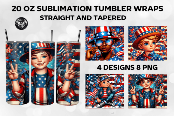 American Boy 4th of July Tumbler Wrap Review