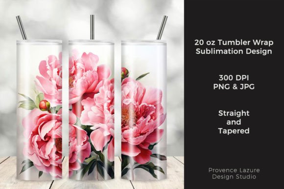 Artistic Pink Peonies Tumbler Wrap Review