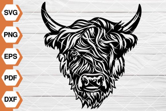 Highland Cow Head SVG EP-160 Review for Embroidery Projects