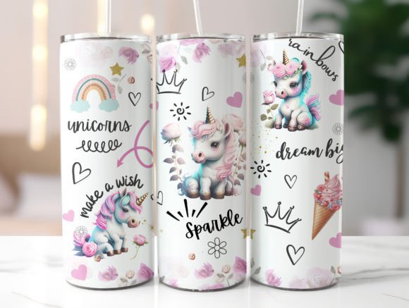 Pink Unicorn Tumbler Wrap Review