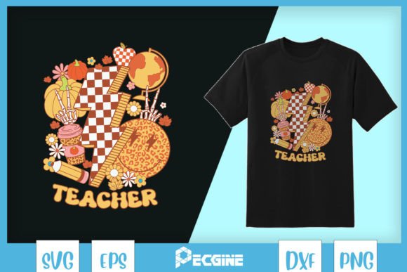 Retro Teacher Leopard Skeleton SVG Review